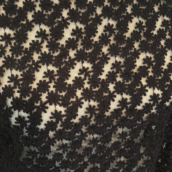 Loft Sheer Floral Textured Blouse - Picture 2 of 8